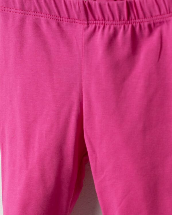 Βρεφικό σετ λευκό-φούξια με κολάν και ζακέτα (3 τμχ) - Image 3