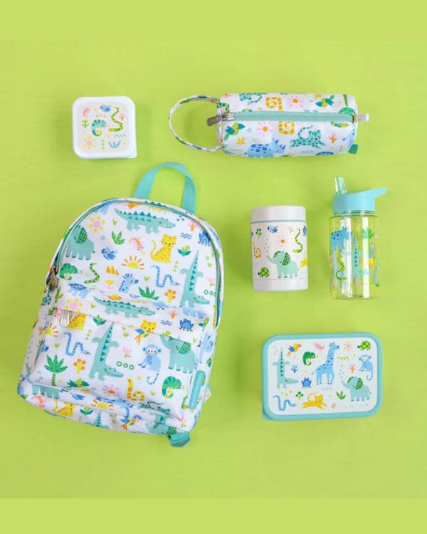 A little lovely company Παγούρι Tritan 450ml - Jungle - Image 2